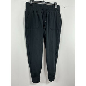 Womans Mondetta Performance Luxury Pullon Casual Pants M/M Black Elastic Waist